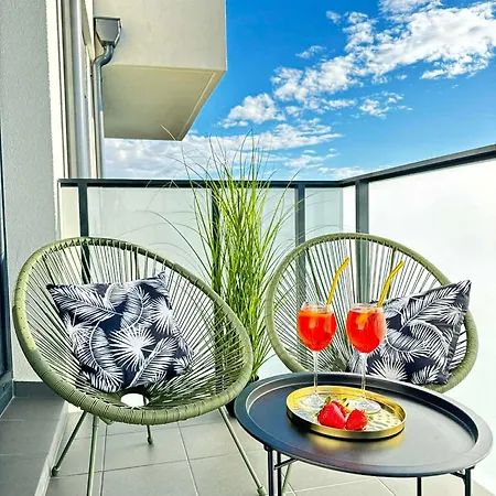 Apartman Aura Sky With Balkon & Parking Szczecin